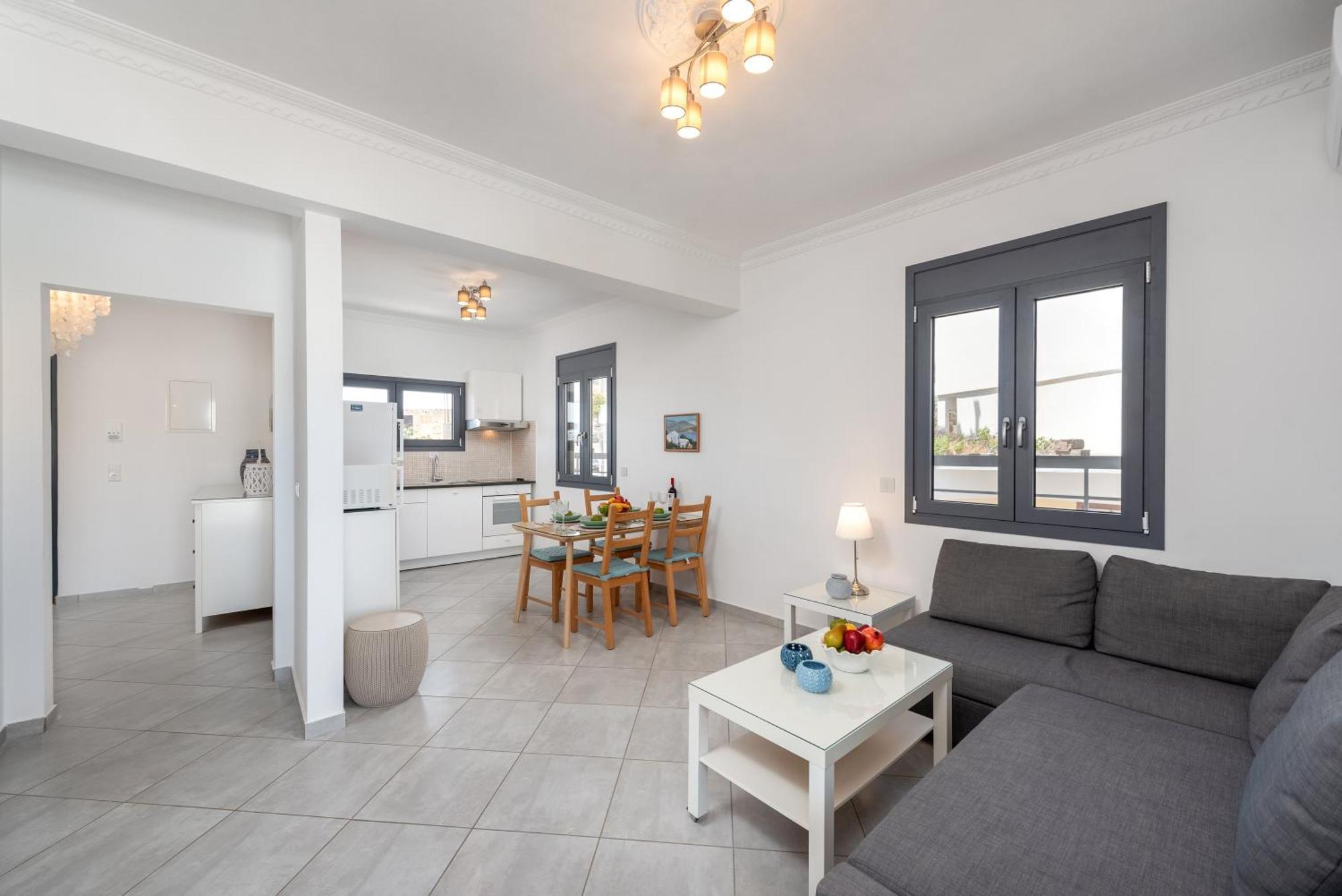 Nikos Apartamento Agios Nikolaos Quarto foto