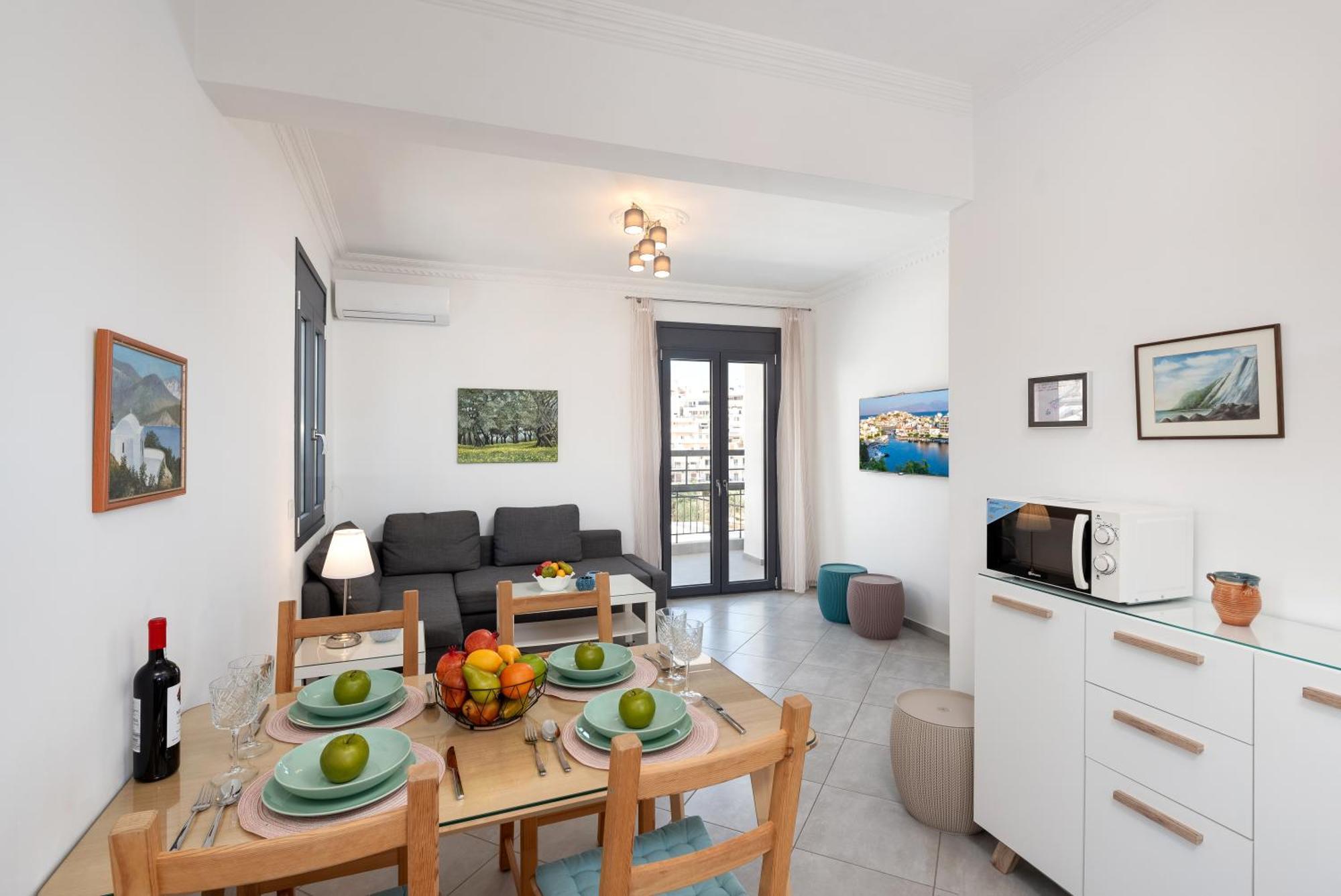 Nikos Apartamento Agios Nikolaos Quarto foto