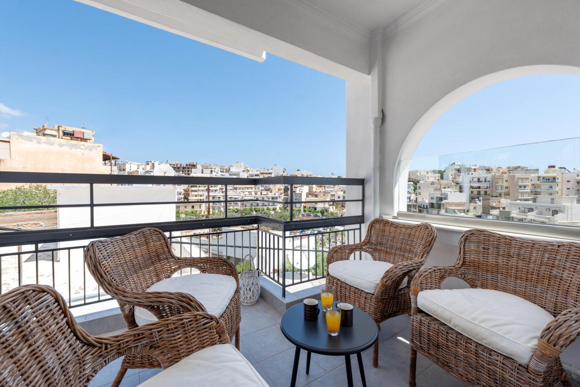 Nikos Apartamento Agios Nikolaos Quarto foto