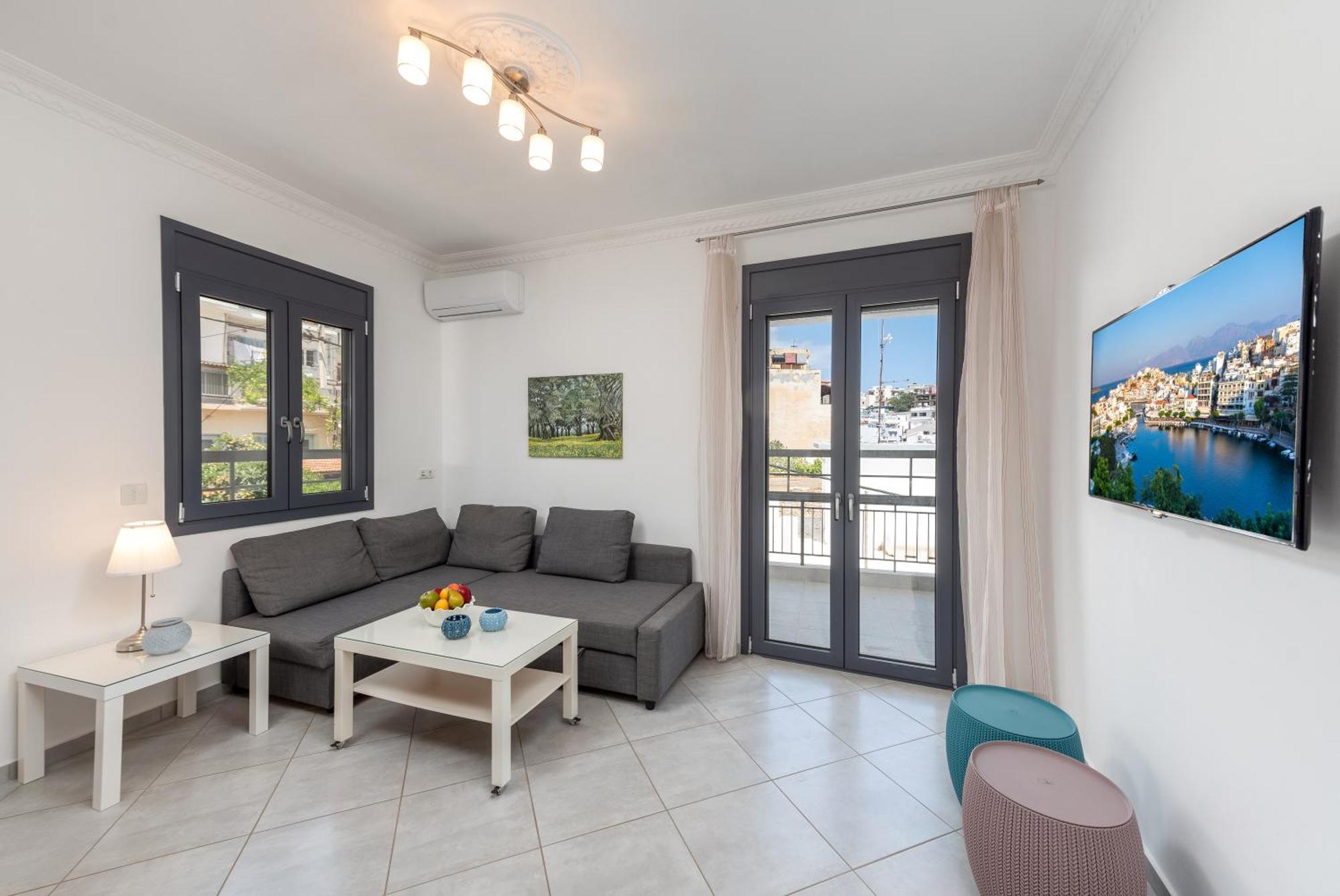 Nikos Apartamento Agios Nikolaos Quarto foto