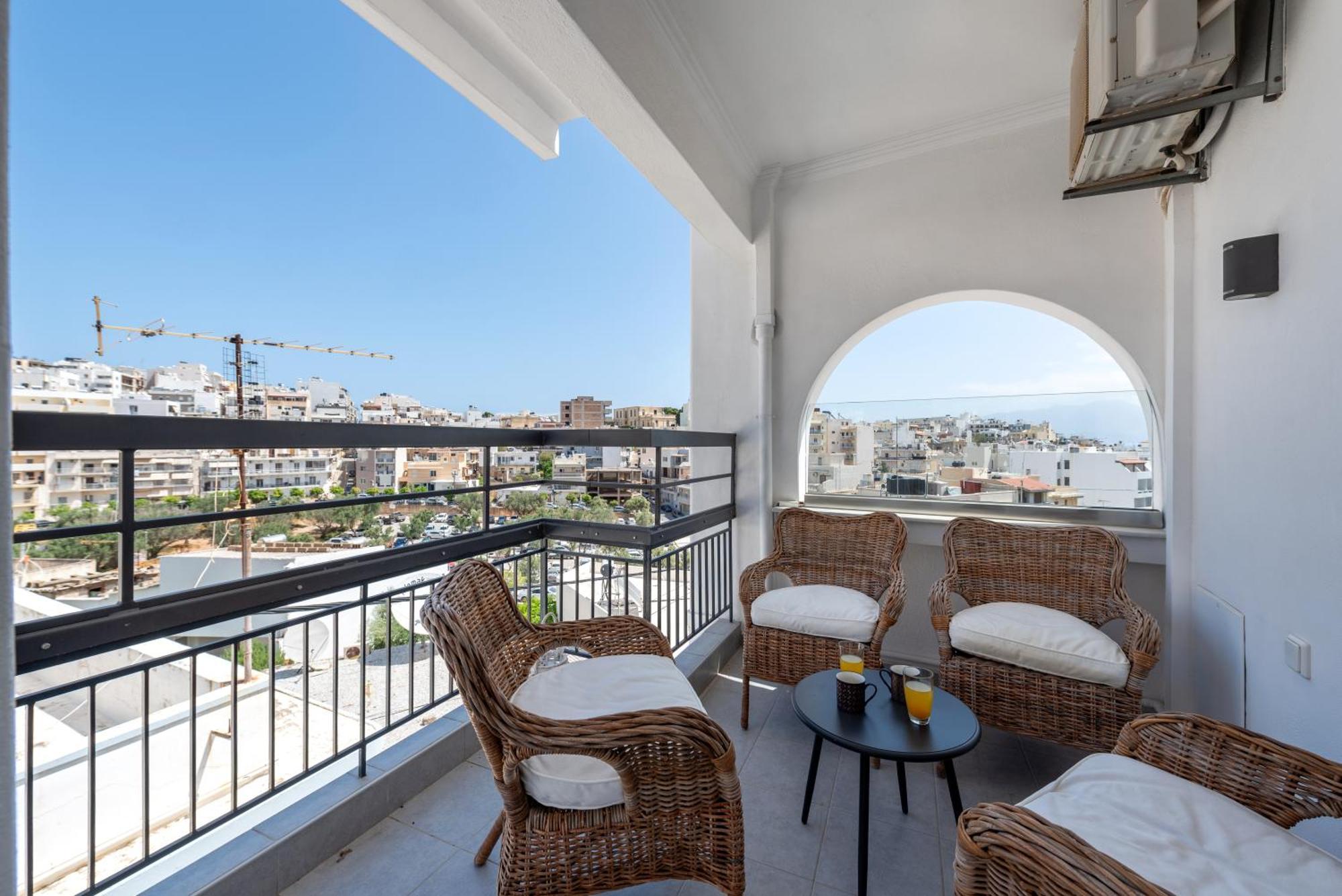 Nikos Apartamento Agios Nikolaos Quarto foto